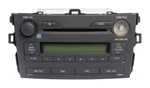 2009 Toyota Corolla Am Fm Radio Single Disc Cd MP3 Player 86120-12B40 Face 51842 Remanufactured. Price: $215.00.