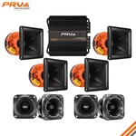 Prv 1" Midrange Horn Drivers + Amplifier MDX1200.2 Ohm Titanium Tweeters New. Price: $410.50.