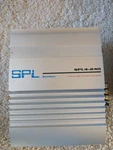 SPL4-240 Series Car Stereo Amplifier 240W Max Power With Box And Accessories New. Price: $75.00.