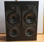 2 X Kef C65 Black 4-OHM Passive Radiator Bi-amp Capable Speaker Used. Price: $350.00.