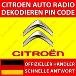 Citroen Radio Decoding Pin Code Aircross Berlingo C1 C3 C4 C5 Jumper Picasso Neu. Price: $5.80.