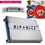 Hifonics Zeus ZG-1200.1D 1200W Mono Class Car Amplifier + 4GA 2500W Kit New. Price: $159.99.