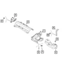 Genuine Mopar Rivet 68201976AA New. Price: $14.48.