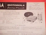 1960 Ford Thunderbird Convertible Original Motorola Am Radio Service Shop Manual Used. Price: $25.99.