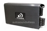 Massive Audio EX44 Edge Series 800 Watts 4-CHANNEL Car Sq Amplifier New. Price: $229.00.