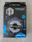 Raptor R4AK8 360W Awg Amp Kit With Rca Cable, Mid Series New In Box. Price: $39.99.