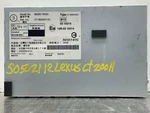 2012 Lexus CT200H Oem Radio Sound Amplifier 86280-76020 2011 Used. Price: $572.72.