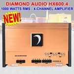 Diamond Audio HX600.4 Hex Series 4-CHANNEL Class-d Car Amplifier New!. Price: $694.44.