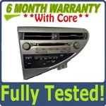 2010 - 2011 Lexus RX350 RX450H Radio 6 Disc Cd Changer Aux Stereo Usb Receiver Used. Price: $671.00.