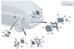 Genuine Mercedes-benz Amplifier Hi-fi System 167-827-02-00 New. Price: $613.60.
