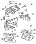 Genuine Mopar Radio Amplifier 4760897AD New. Price: $45.52.