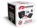 Renegade RBK1100XL Watt Basskit SUBWOOFER+4-KANAL Amplifier And Cableset New. Price: $256.45.