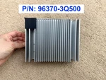 2012-2014 Hyundai Sonata Stereo Audio Amplifier Oem 96370-3Q500 AMP-4800YFA Used. Price: $120.00.