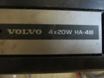 Volvo 740 760 Radio Amplifier #HA4111 X20 Watt 1984-1989 Original Rare Used. Price: $30.00.