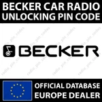 Becker Radio Pin Code Bmw Ferrari Ford Land Rover Mercedes Porsche Renault Neu. Price: $5.82.