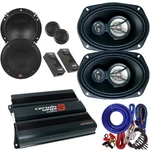 Cerwin Vega CVP1200.4D 1200W Amp XED650C & XED693 Speakers Upgrade + Kit New. Price: $291.99.