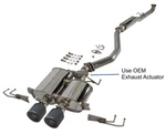Revel Medallion Premier Valved Exhaust For 23+ Civic Type-r Ctr FL5 Carbon Tips New. Price: $1425.88.