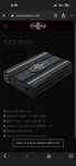 Avionixx Rxd 2100NF Digital Car Amplifier Used. Price: $150.00.