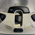 03 04 05 06 07 Mercedes-benz CLK350 Front Overhead Roof Console Light Switch Tan Used. Price: $32.00.