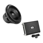 Nvx VAD17001 1700W Monoblock Amplifier With 12" Dual 2-OHM Subwoofer New. Price: $479.98.