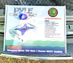 Pyle PLMRA420 4-CHANNEL Marine Amplifier 1000 Watt Mosfet New. Price: $105.00.