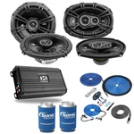 Kicker DSC650 6.5 + 6X9 Series Speakers Nvx Amp W/ Free Kit New. Price: $365.00.