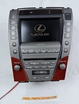 2007 2009 Lexus ES350 Navigation Screen Radio Cd Head Unit 86430-33013 Oem Used. Price: $249.99.