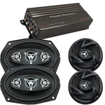 Power Acoustik Channel 2000W Amplifier 800W 6X9" 400W 6.5" Speaker Package New. Price: $204.99.