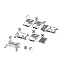 Genuine Mopar Amplifier 68537832AF New. Price: $265.64.