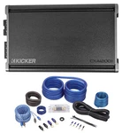 Kicker 46CXA12001 CXA1200.1 Watt Rms Mono Class D Car Amplifier+amp Kit New. Price: $399.99.