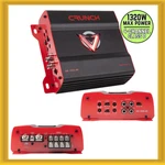 Crunch DR-1325.4D V-drive 1320W Max Power Channel Car Amplifier Class New. Price: $112.50.