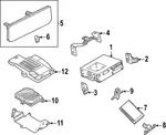 Genuine Mazda Radio Amplifier DN4F-66-A20C New. Price: $857.44.