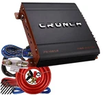 Crunch PX-1025.2 1000W Car Amplifier + Complete 4 Gauge Kit New. Price: $84.99.
