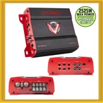Crunch DR-2525.4D V-drive 2525W Max Power Channel Car Amplifier Class New. Price: $117.50.