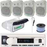 Pyle PLMRB29W2 Media Receiver With Cover, 4X 5.25" 400W Indoor/outdoor Speakers New. Price: $248.49.