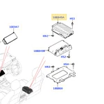 New Genuine Land Range Rover Discovery Sport L405 L494 Evoque Stereo Amplifier. Price: $941.92.