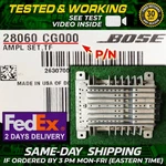 Amplifier 2003-04 Infiniti FX35 FX45 Audio 28060CG000 Stereo Radio Bose Oem Used. Price: $149.99.