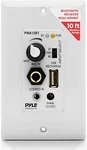 Pyle Wireless Bt Receiver Mount 100W In-wall Audio Control W/ Bu New. Price: $49.99.