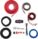 DS18 AMPKIT8 Car Audio Install GAUGE/8AWG/8G Complete Amplifier Wiring New. Price: $37.95.