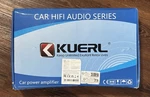Kuerl Power Amplifier C-286 Four Channel 50 Fuse 4-WAY Audio Speaker Subwoofer New. Price: $55.00.