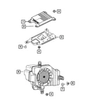 Genuine Mopar Amplifier 68549096AC New. Price: $391.00.