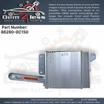 Toyota Tundra Radio Amplifier Assembly 86280-0C150 Oem Jbl 2009 2014 Used. Price: $199.00.