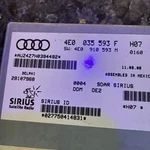 06 07 08 09 10 11 Audi A6 Satellite Radio Receiver Control Module 4E0035593F Used. Price: $55.00.