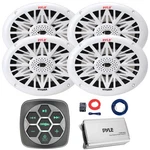 Metra IBBTR19 3-ZONE Controller, 4X 6X9" 260W Speakers, 4-CHANNEL Amplifier, Kit New. Price: $303.49.