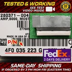 Amplifier 2008-2011 A6 Audio Radio Bose Oem Used. Price: $119.11.