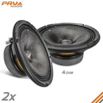 2X Prv 8" Midrange Water Resistant Speakers 8MR450CF-4 Carbon Fiber 900W Ohm New. Price: $159.82.