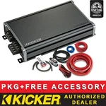Kicker CXA360.4T Car Audio Class Ab 4-CHANNEL Amplifier + 8AWG Kit New. Price: $229.99.