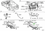 Oem Genuine Toyota Lexus Stereo Component Amplifier Assembly Audio 86280-53200 New. Price: $1937.81.