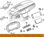 Audi Oem 21-25 A6 Allroad Switches-cluster Assy 4K0920890E New. Price: $1566.11.