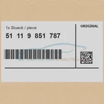 Genuine Bmw 51119851787 - Neu. Price: $76.42.